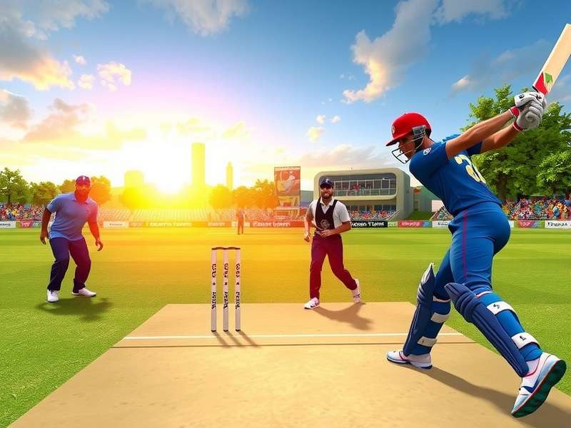 Cricket Ace Titan Gameplay Screenshot Cricket Ace Titan Game Screenshot