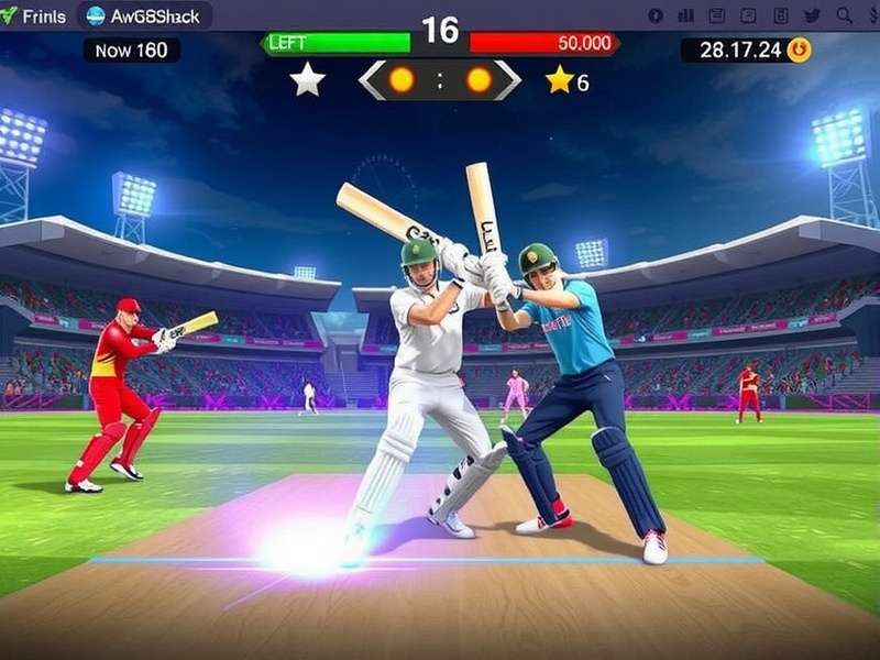 Cricket Ace Titan In-Game Action Cricket Ace Titan Gameplay Action